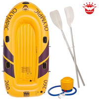 Schlauchboot Olympic 260 Set mit Paddel und Pumpe
